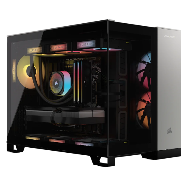 VENGEANCE i5200 Gaming PC - Black/Satin Gray: Intel Core Ultra 9 285K, GeForce RTX 5080, 32GB DDR5, 2TB M.2 SSD, Win11 Home