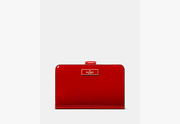 Bridget Patent Medium Compact Bifold Wallet