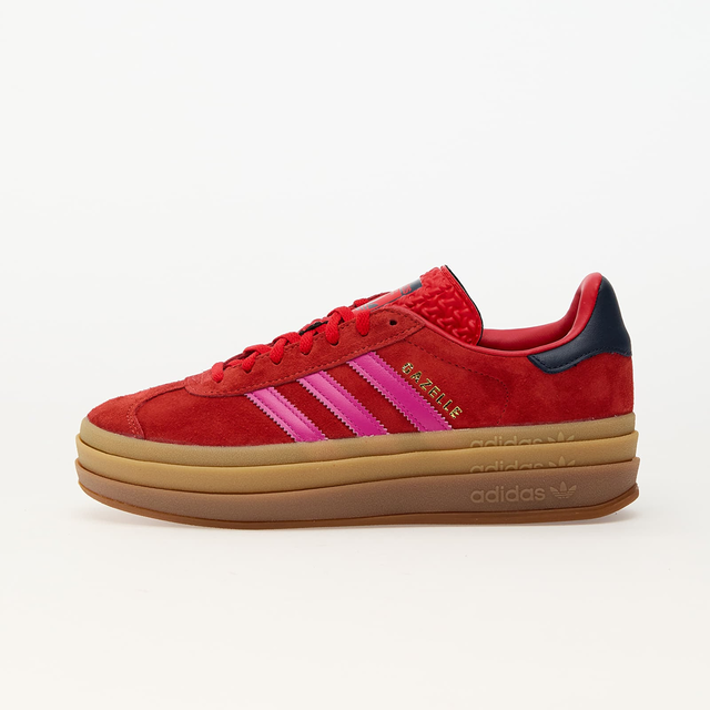 Women's shoes adidas Gazelle Bold W Red/ Semi Lucid Fuchsia/ Night Indigo | Footshop