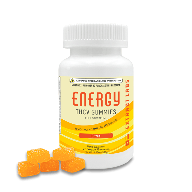 THCV Gummies | Energy Gummies | Citrus Flavored