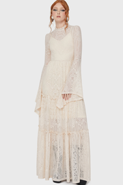 Hecate Lace Maxi Dress [IVORY]