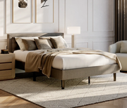 The Bed Frame With Headboard