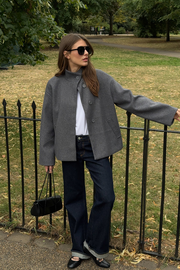 High Neck Short Coat