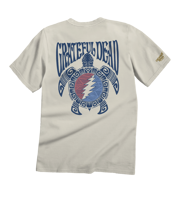 Grateful Dead Tribal Turtle - Coconut Dyed Short Sleeve Crewneck T-Shirt