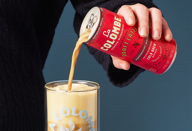 Peppermint Mocha Draft Latte