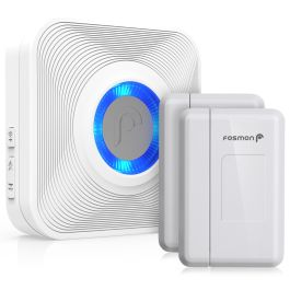 WaveLink Wireless Door Chime with 1 Receiver + 2 Door Sensors