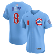 Ian Happ Chicago Cubs Nike Men's Light Blue 2nd Alternate Limited Jersey