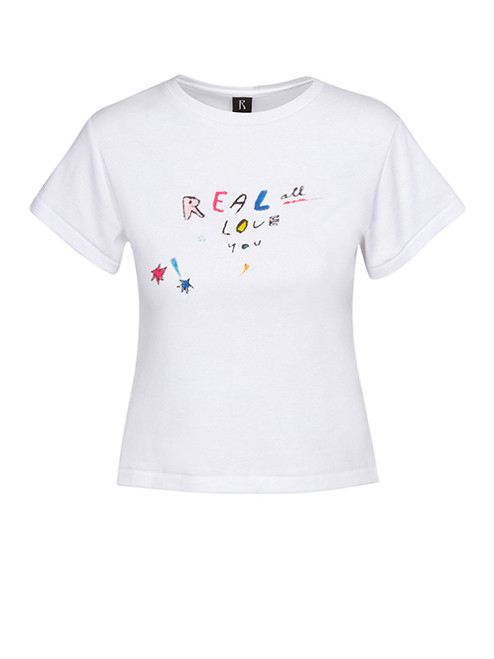 Real Love Tee - White