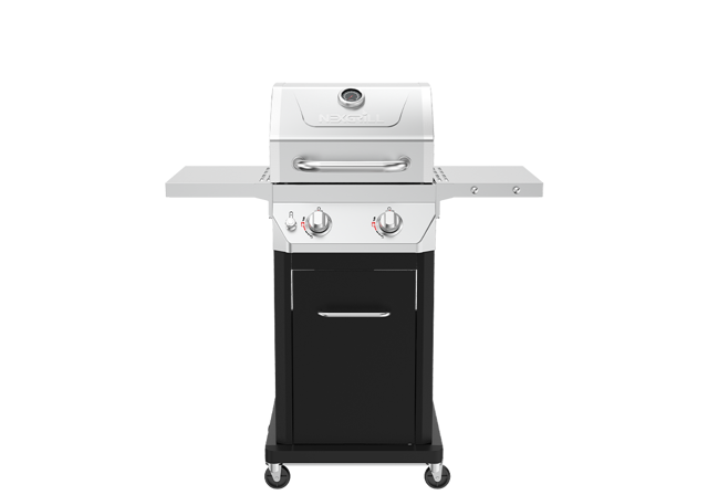 2-Burner Gas Grill in Black