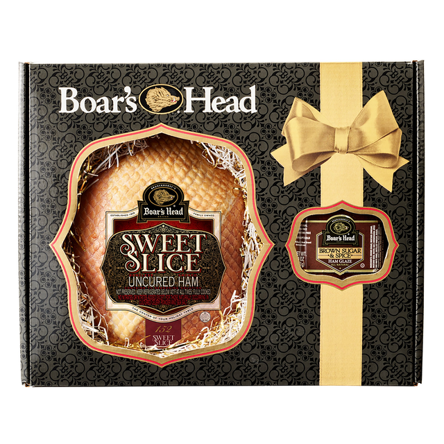 Boar's Head Holiday Gift Box - Sweet Slice Uncured Ham & Glaze