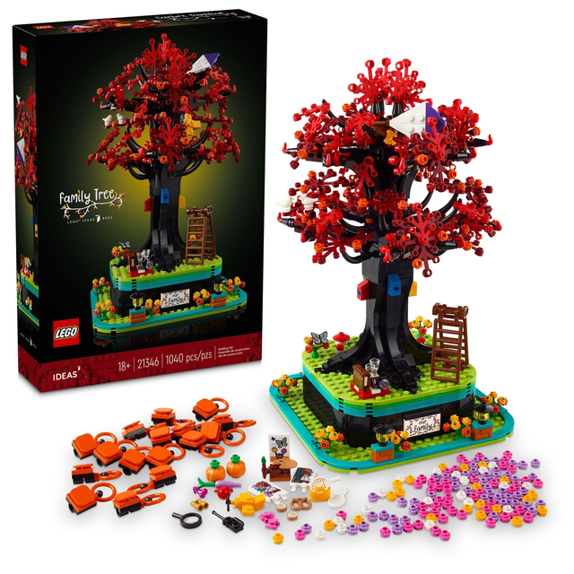 LEGO® Ideas Family Tree, Gift for Adults 21346