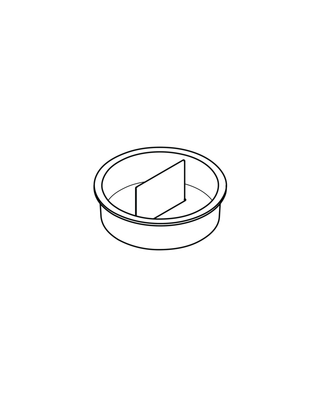 Basketball Hoop System Base Cap 1.75"