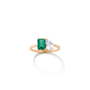 Toi et Moi Gemstone Classic Ring