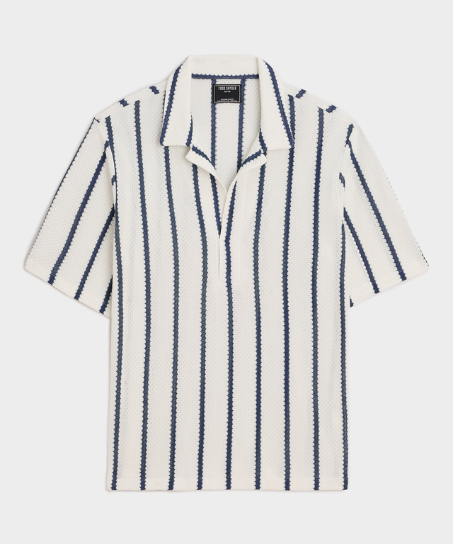 Relaxed Textured Montauk Polo