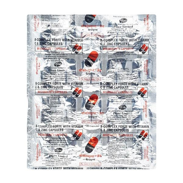 Becosules Z Capsule 20'S - Netmeds