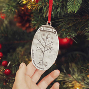 Family Tree Ornament {Pewter}