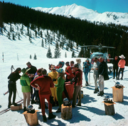 Snowmass Picnic Art Print