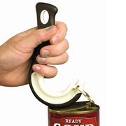 Easy Open J-Shaped Can Opener