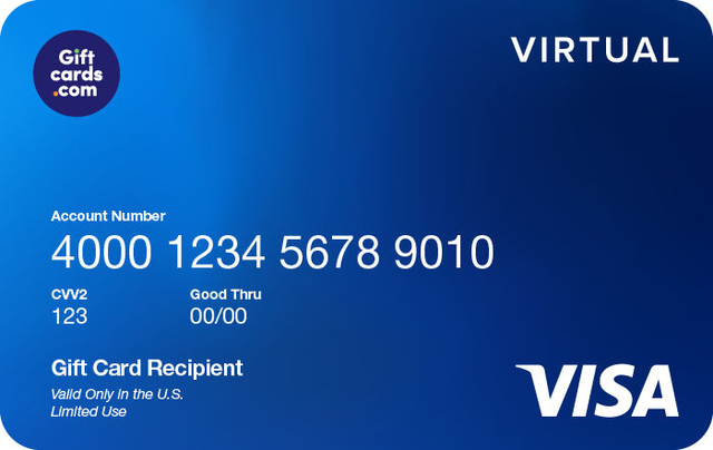 Visa® Virtual Gift Card