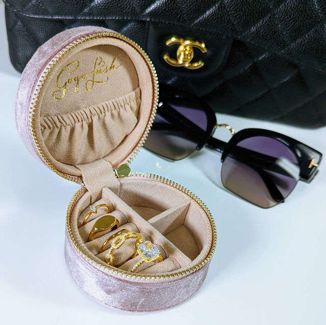 Plush Velvet Jewelry Case