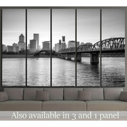 Portland Oregon skyline №825 Ready to Hang Canvas Print