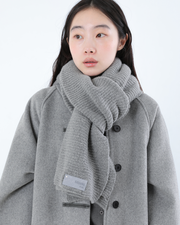 Hoodie long duffle Coat CHARCOAL