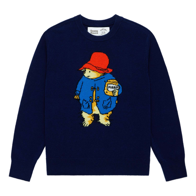 Paddington Bear Cashmere Sweater Navy