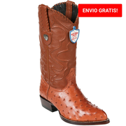 Botas de Avestruz Original Horma Puntal WW-29903
