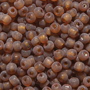 8SV256-2UR: Vin VEN TRNS DK Topaz #3 UNFIN 8/0 50GM