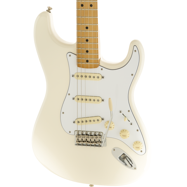 Fender Jimi Hendrix Stratocaster Electric Guitar, Olympic White