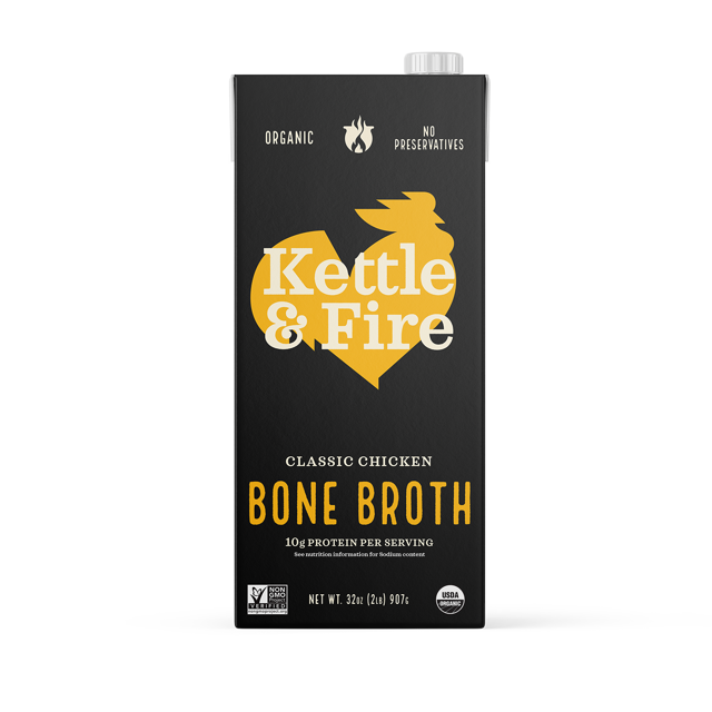 4-Pack: Chicken Bone Broth - 32oz