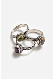 PERFECT PRISM STACKABLE RING SET