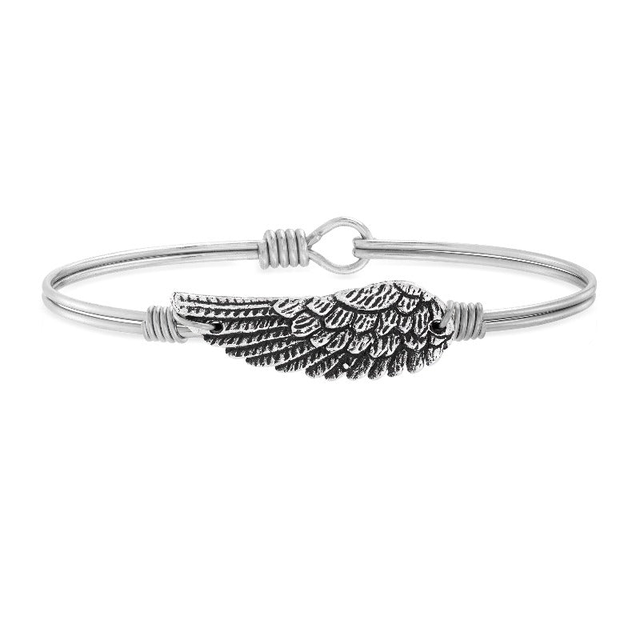 Angel Wing Bangle Bracelet