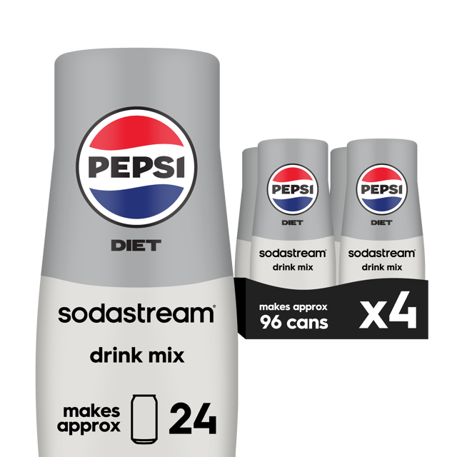 Sodastream Diet Pepsi® Drink Mix 4 Pack 440ml