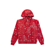 Eric Emanuel EE Zip-Up (SS25) Red Paisley