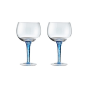 Denby Classic Blue Gin Glass Set Of 2
