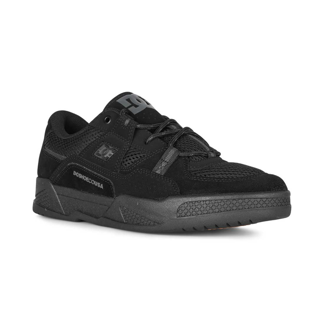 DC Construct Skate Shoes - Black/Black/Black