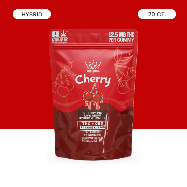 CHERRY DELTA-9 GUMMIES - LIVE RESIN HYBRID