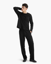 Heavyweight Jersey Pull On Pant - Black