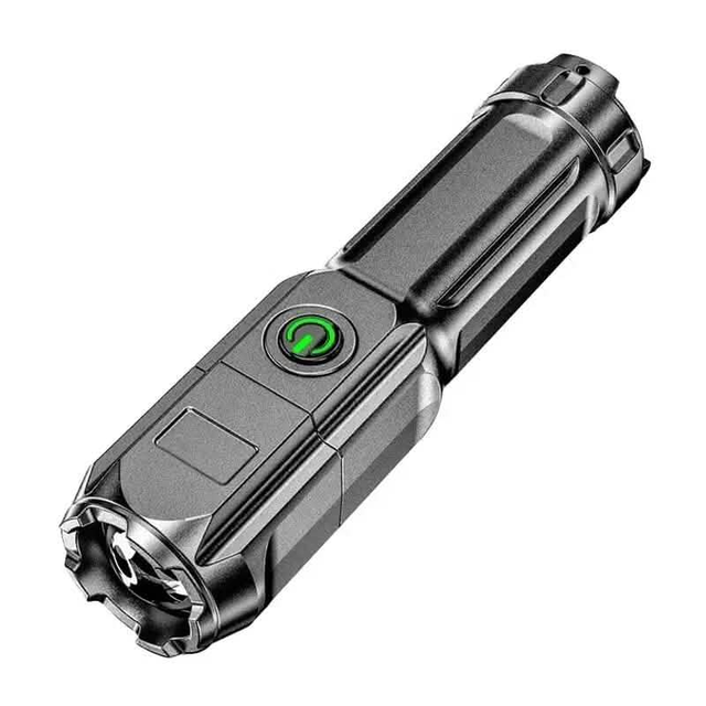 Strong Telescopic Light Zoom Flashlight