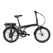 Pedal Dynamo 3 Electric Folding Bike Charcoal