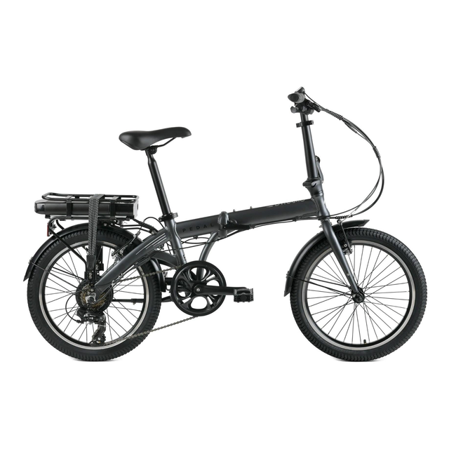 Pedal Dynamo 3 Electric Folding Bike Charcoal