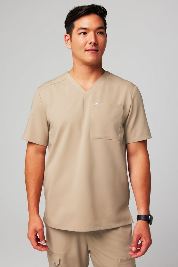 Helix 1-Pocket Scrub Top