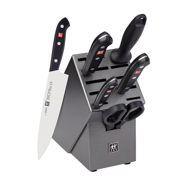 ZWILLING Tradition 7 Piece, Knife block set, anthracite
