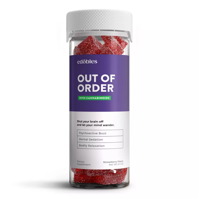 Out of Order Gummies - D8, D9, THCP, Mushrooms
