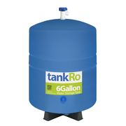 tankRO – RO Water Filtration System Expansion Tank – 6 Gallon Water Tank – Compact Reverse Osmosis Water Storage Pressure Tank with Free 1/4" Tank Ball Valve - GTS6
