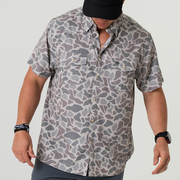Performance Western Shirt -  Classic Deer Camo