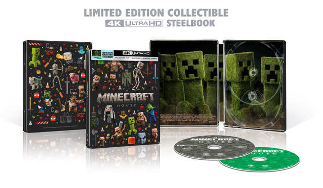 A Minecraft Movie (Limited Edition 4K Ultra HD Steelbook + Blu-ray) [UHD]