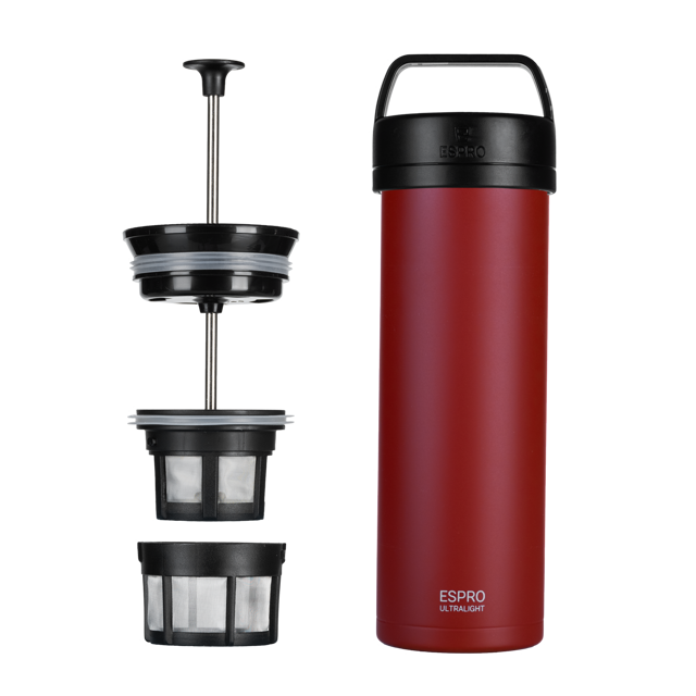 P0 Ultralight Travel Coffee Press