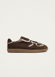 Tb.490 Club Crochet Chocolate Brown Leather Sneakers